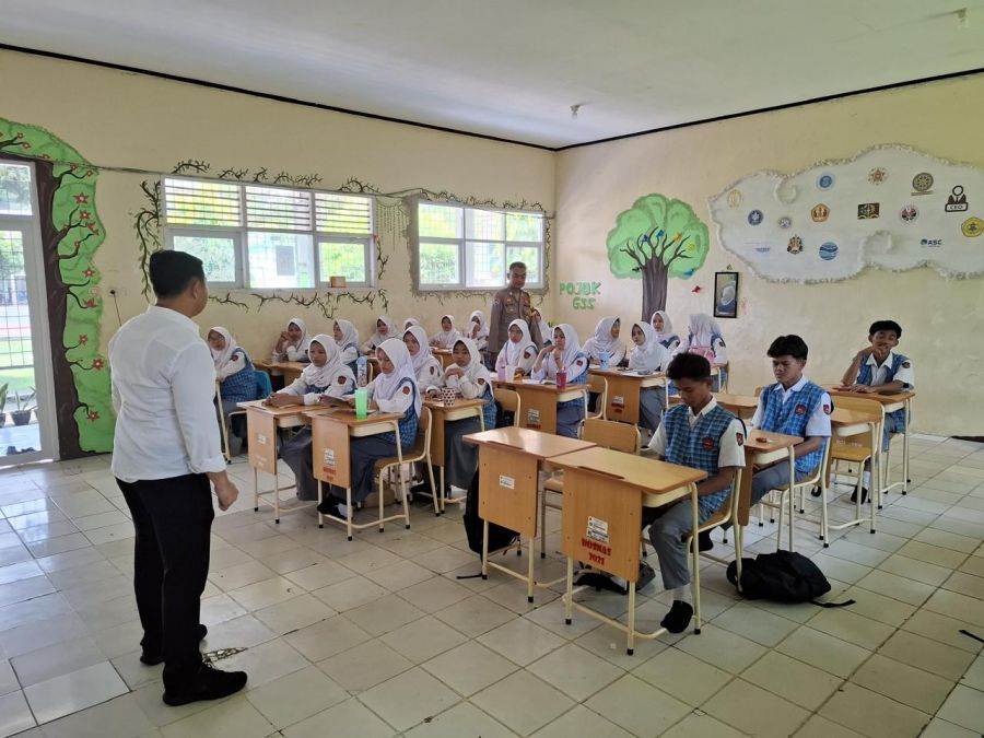 Polsek Cinangka Dorong Generasi Muda Jadi Aset Bangsa Bebas Tawuran