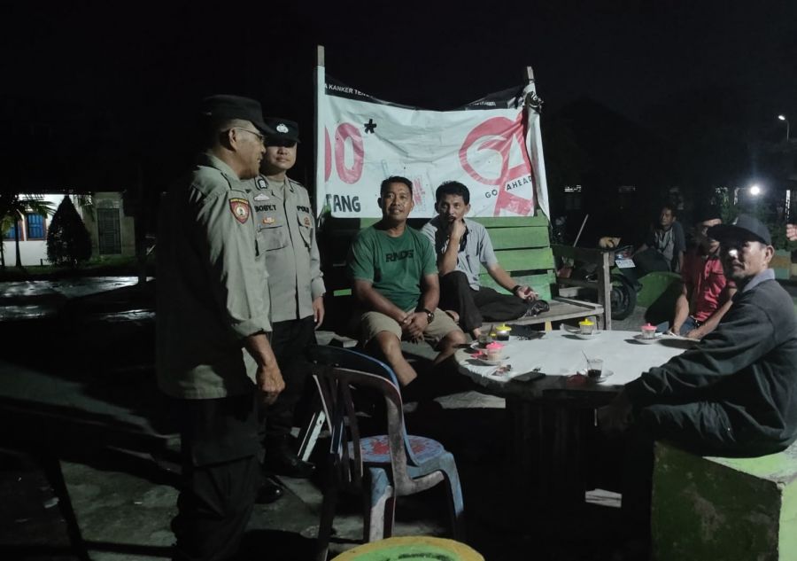 Polsek Kawasan Pelabuhan Pekanbaru Gencar Lakukan Patroli untuk Jaga Keamanan dan Ketertiban