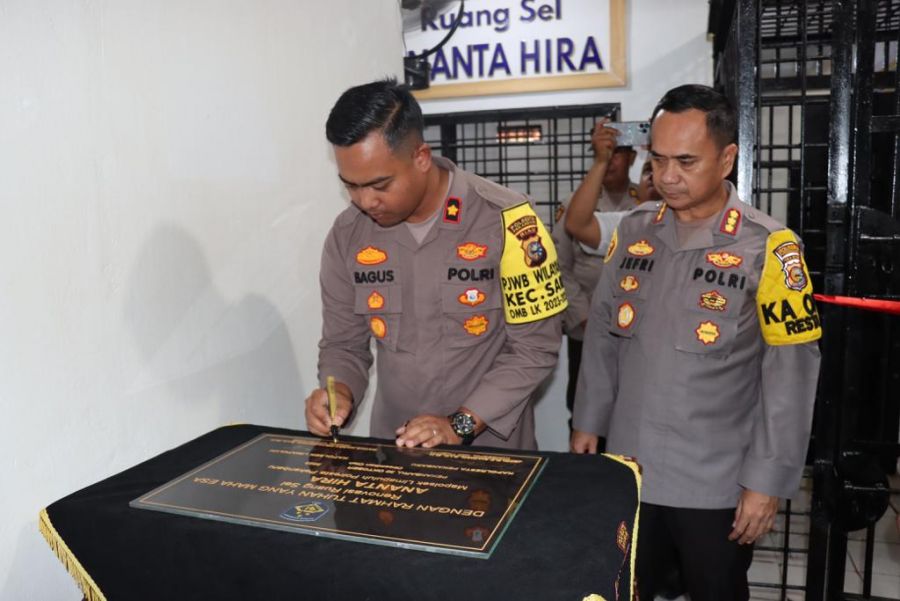 Polsek Limapuluh Resmi Miliki Sel Baru, Dengan Penjagaan Ekstra Ketat