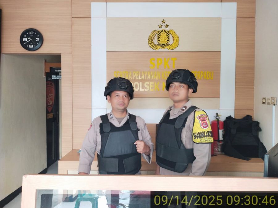 Polsek Mancak Polres Cilegon Polda Banten Tingkatkan Keamanan Mako Lewat Sispam Mako
