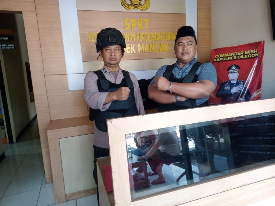 Polsek Mancak Tingkatkan Keamanan Mako dengan Sispam Mako