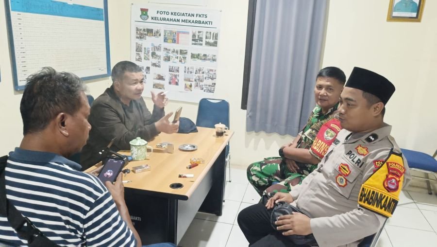 Polsek Panongan Gelar Program Ngariung Bersama Tiga Pilar di Mekar Bakti