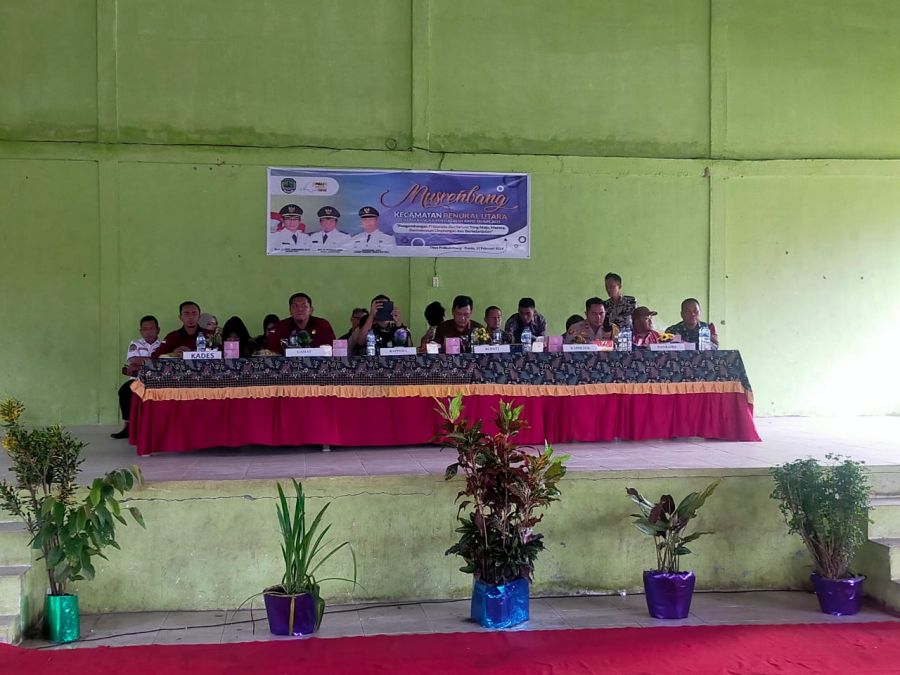 Polsek Penukal Utara Hadiri Musrebang Tingkat Kecamatan Tahun 2024