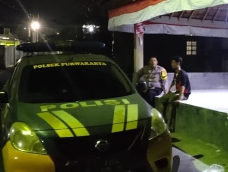 Polsek Purwakarta Gencarkan Patroli Blue Light, Wujudkan Rasa Aman di Masyarakat