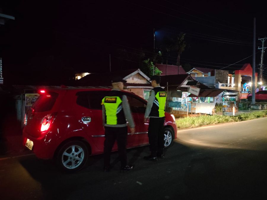 Polsek Talang Ubi Lakukan Penyetopan Serta Memeriksa Kendaraan R2 dan 4, Ada Apa?