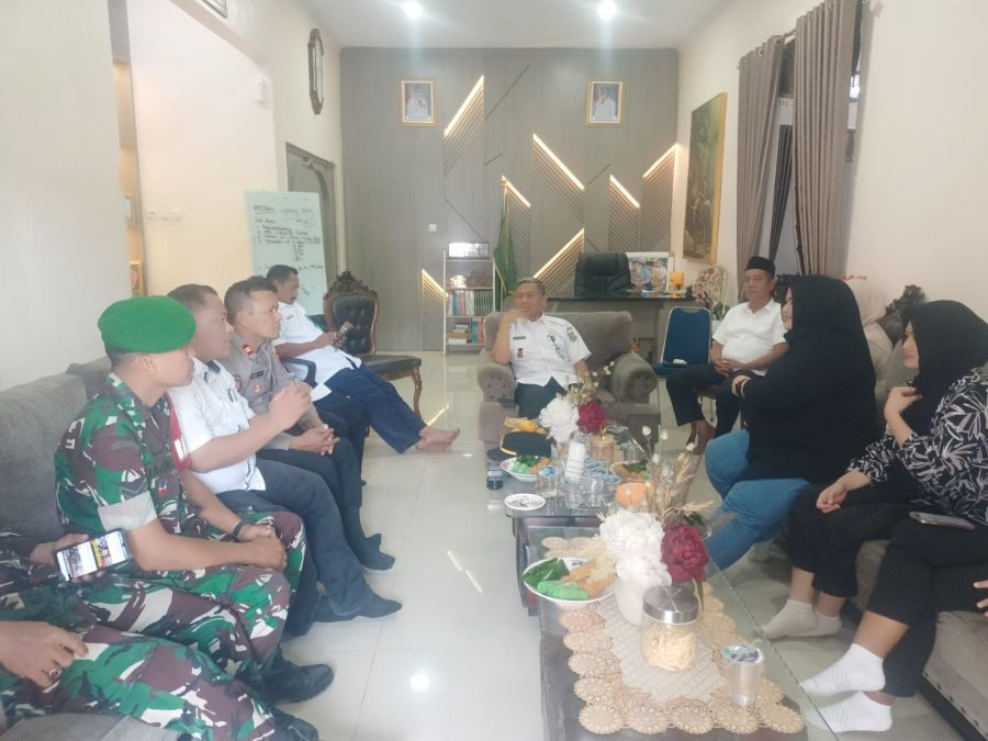 Polsek Tigaraksa Hadiri Rapat Koordinasi Forkopimcam Bahas Jalur SUTT di Perum Mutiara Sodong
