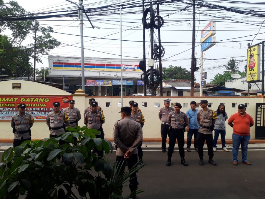 Polsek Tigaraksa Siap Amankan Wilayah: AKP I Made Artana Pimpin Langsung Kesiapan Personel