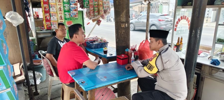 Program POLIRAN, Bhabinkamtibmas Sukanagara Sambangi Warga dan Perkuat Kamtibmas