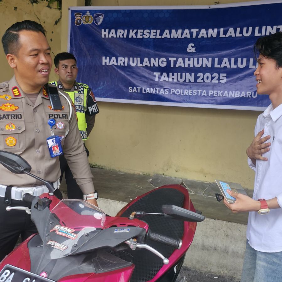 Razia Balap Liar, Tim Raga Polresta Pekanbaru Temukan Motor Curian dari Padang