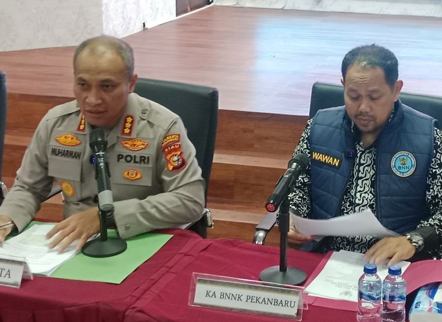 Razia THM, Polisi Giring 13 Warga Pendatang dari Pelalawan Positif Narkoba