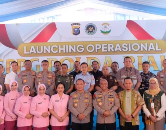 Resmi Program Dapur Gizi SPPG Tahap II Polda Riau Bangun Visi Indonesia Emas 2045