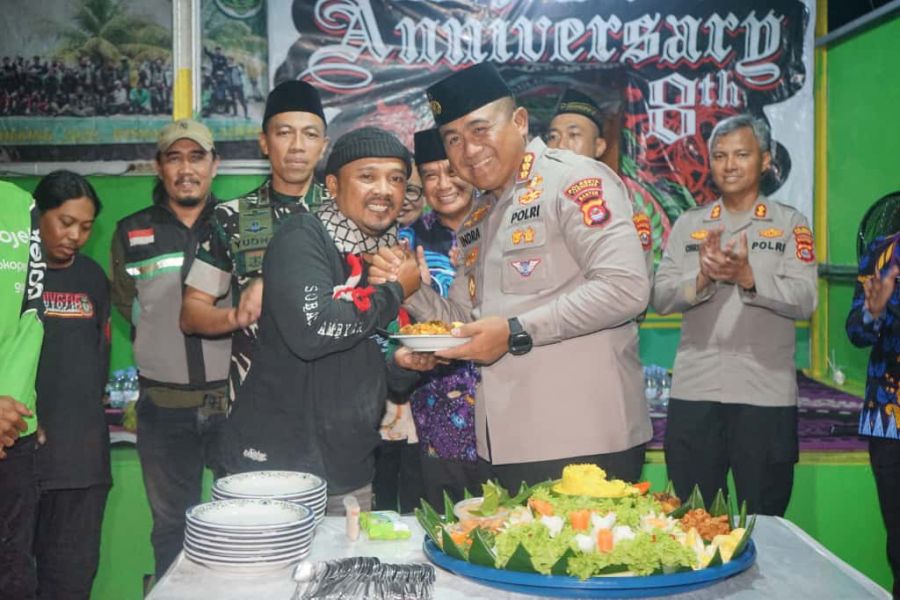 Resmikan Basecamp, Kapolresta Tangerang dan Forkopimda Gelar Silaturahmi Bareng Ojol