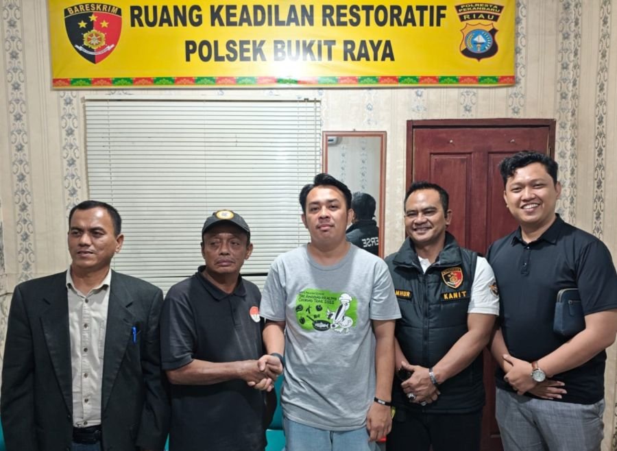 Restorative Justice Akhiri Kasus dugaan Pemerasan Oknum Wartawan Terhadap Kalapas Pekanbaru