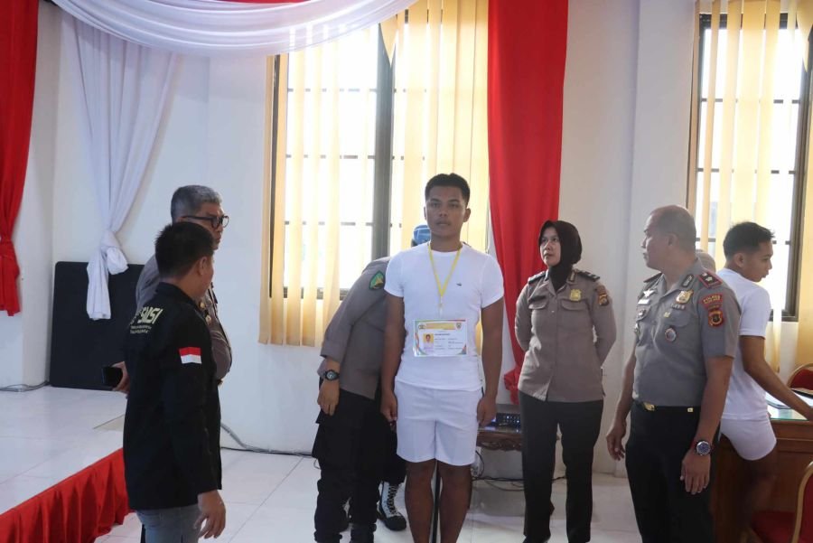 Rikmin Awal Penerimaan Terpadu Anggota Polri TA 2026 Pabanrim Polres Tanjab Barat