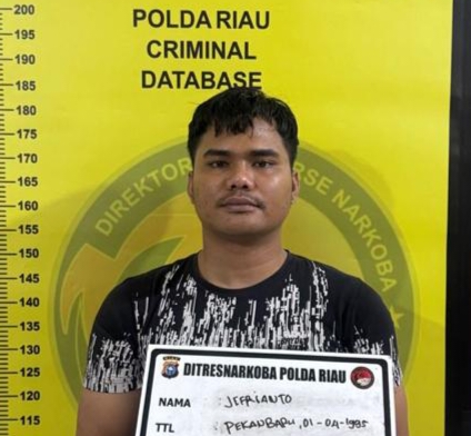 Rumah Pengedar Narkoba di Pekanbaru, Digrebek Polda Riau bersama Puluhan Butir Inek