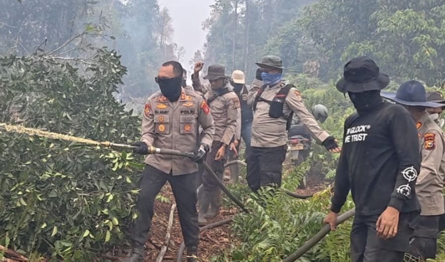 Saat ini Hotspot di Riau 79 Titik, Turun dari Sebelumnya 200