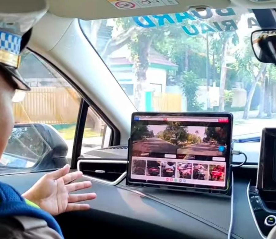 Satlantas Polresta Pekanbaru Optimalkan Penggunaan ETLE Mobile