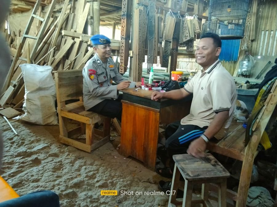 Satpolairud Polresta Tangerang Gelar Sambang Pesisir di Kronjo, Pererat Hubungan dengan Masyarakat