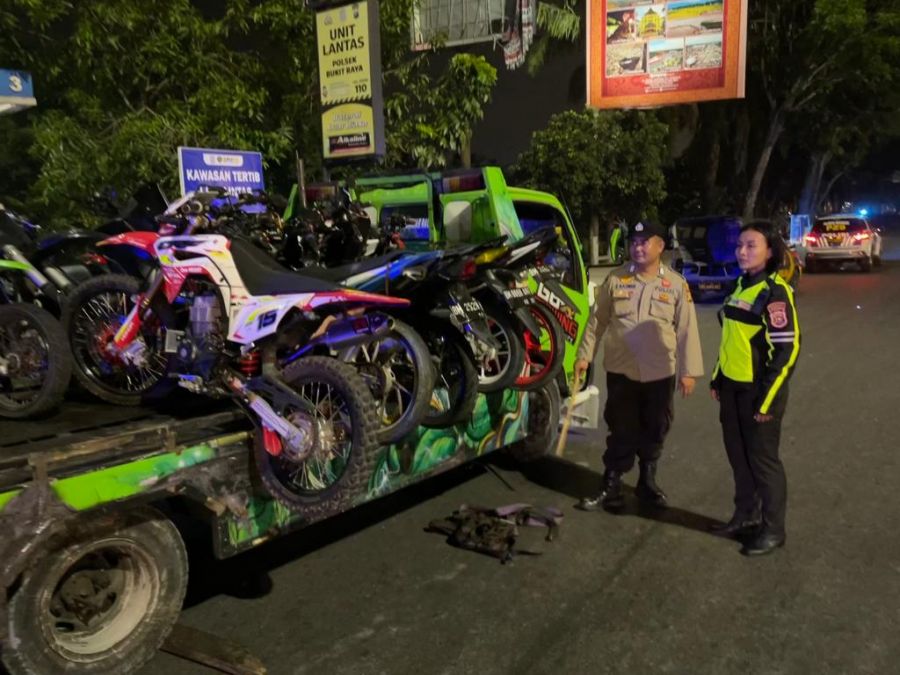 Sebanyak 45 Unit Motor Diamankan Polresta Pekanbaru