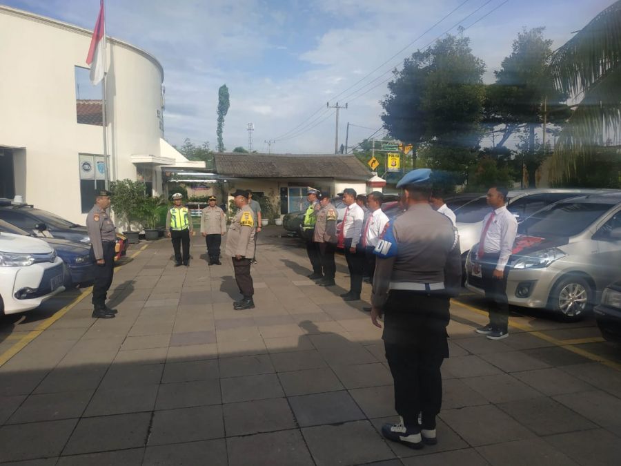 Kegiatan Apel Pagi Berlangsung dengan Aman dan Kondusif