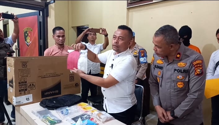 Seorang Pengedar 1,4 Kg Sabu Diciduk Polsek Sukajadi Saat Transaksi