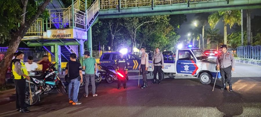 Sepekan Aksi Balap Liar Ditertibkan, Satlantas Polresta Pekanbaru Amankan 80 Unit Kendaraan