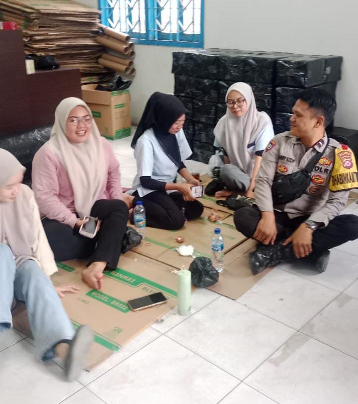 Sinergi Polri dan Warga Desa Budimulya dalam Menciptakan Kamtibmas Aman dan Kondusif