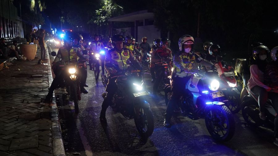 Sinergi TNI–Polri, Patroli Skala Besar Digelar di Kabupaten Tangerang