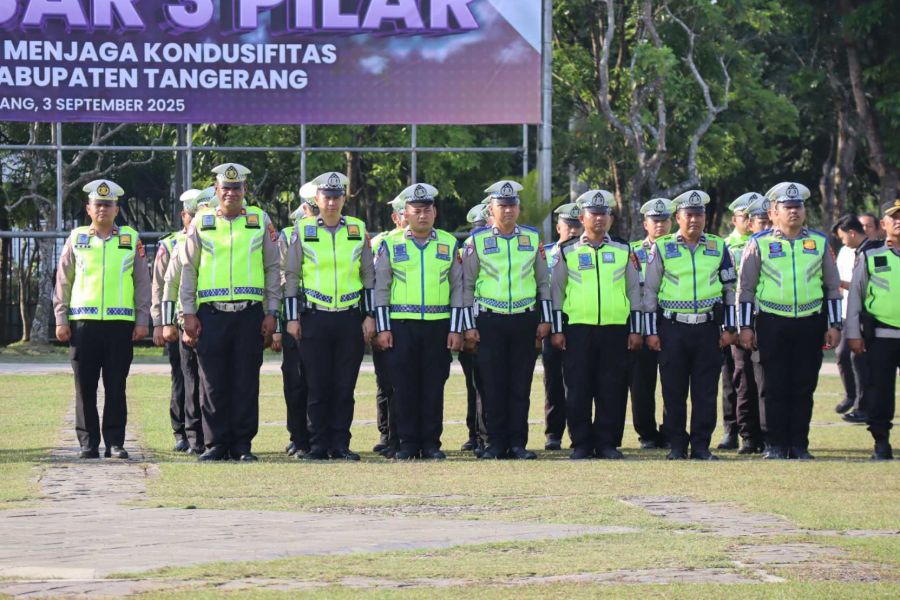 Sinergitas TNI-Polri-Pemda Diperkuat Lewat Apel Besar 3 Pilar