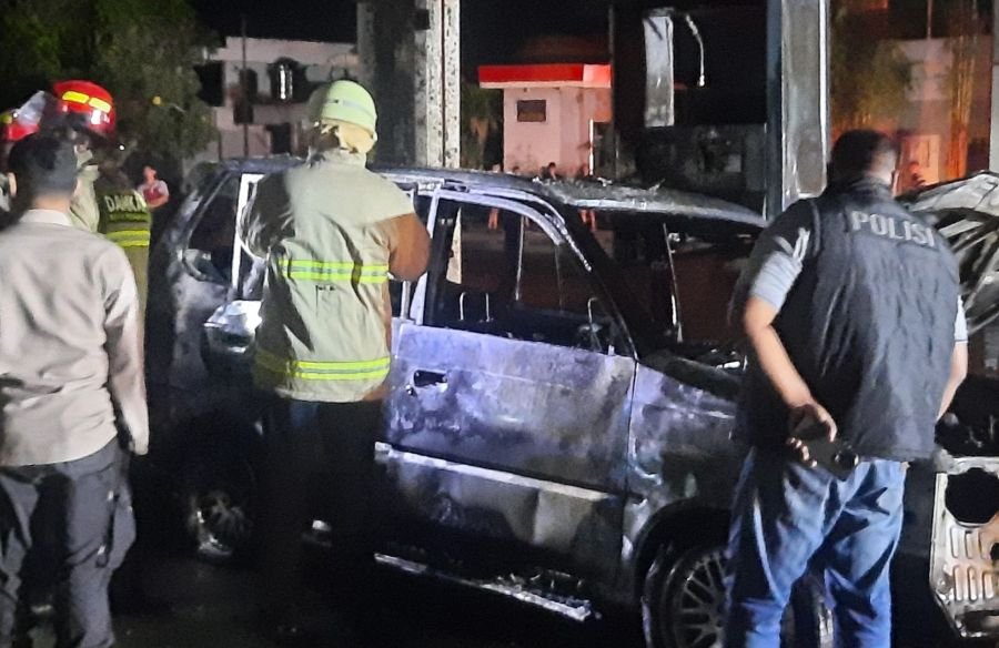 SPBU di Pekanbaru Terbakar Hebat, Saat Mobil Kijang Kapsul Isi BBM