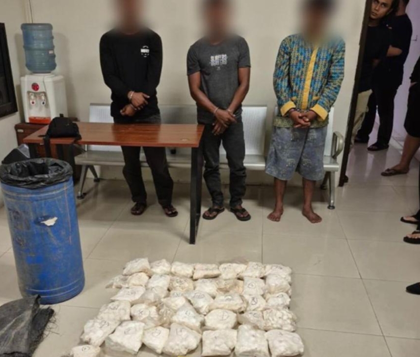 Subdi 3 Ditresnarkoba Polda Riau, Sukses Ungkap 22,7 Kg Heroin di Bengkalis