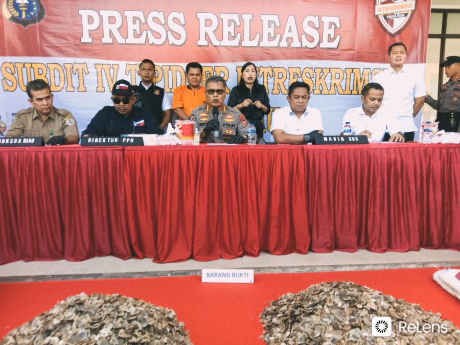 Subdit IV Ditreskrimsus Polda Riau, Gagalkan Upaya Perdagangan Kulit Satwa Trenggiling