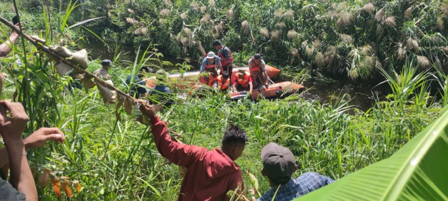 Suharno Ditemukan Tewas Usai Diterkam Buaya Saat Mencari Rumput di Sungai Rohil
