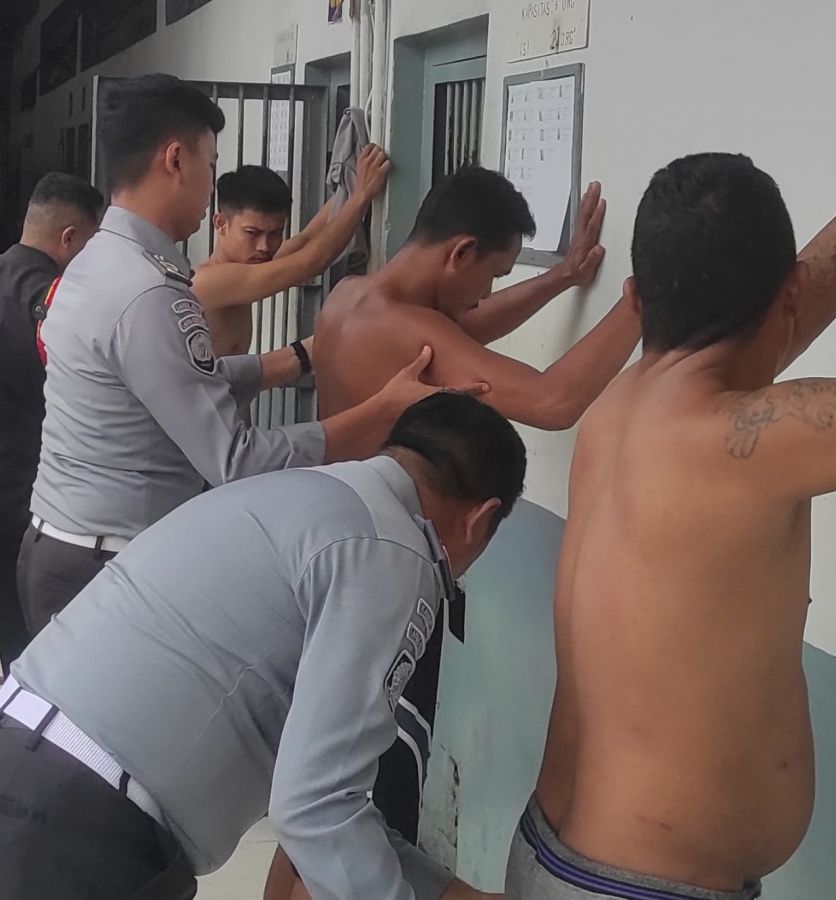 Terkuak Ada Peran Oknum Petugas Lapas Bengkalis, 3 Napi Nyabu di Sel
