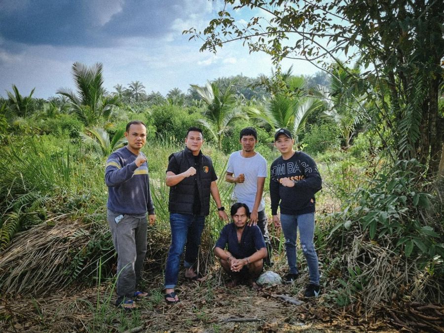 Tim One Piece Polsek Perhentian Raja Tangkap Pelaku Percobaan Pembunuhan Dalam Waktu Singkat