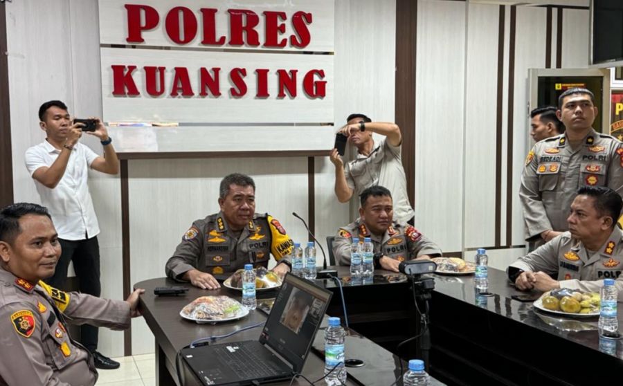 Tinjau Pemilu, Kombes Nasriadi Sebut Warga Kuansing Antusias Ikut Pemilihan