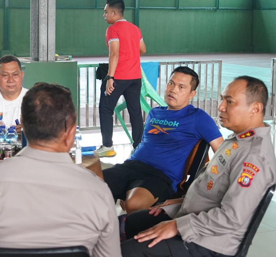 TNI Polda Riau Perkuat Sinergitas Dengan Halal Bihalal di Makodam XIX Tuanku Tambusai