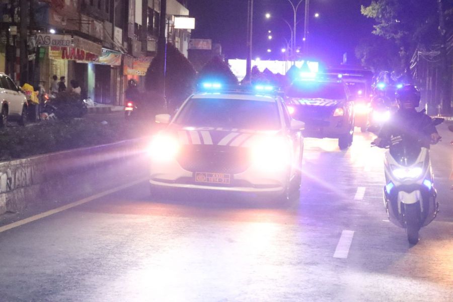 TNI–Polri Bersinergi di Cilegon, Gelar Patroli Skala Besar
