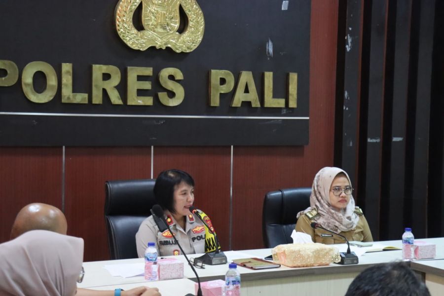 Wakapolres PALI Kompol Farida Aprillah, S.H Pimpin Giat Rakor Satgas Saber Pungli