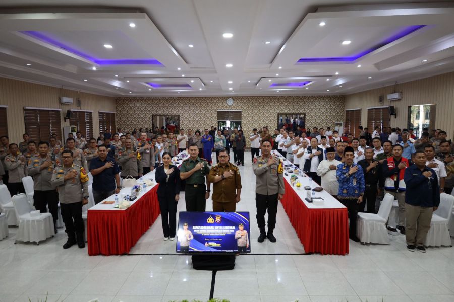 Wakapolresta Tangerang Hadiri Rakor Operasi Lilin Maung 2024 untuk Pastikan Keamanan Nataru 