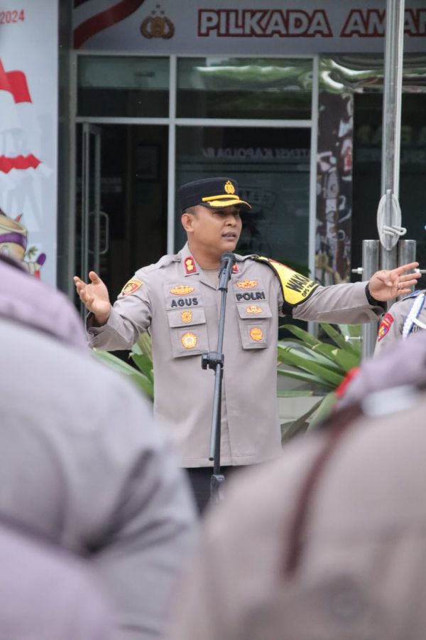Wakapolresta Tangerang Pimpin Apel Pagi, Tekankan Profesionalisme dan Kesiapan Operasi Nataru