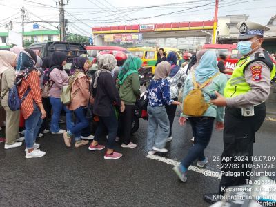 Protap Pengaturan Lalu Lintas di Jalan Raya Serang Depan PT. Cingluh, Upaya Peningkatan Kamseltibcar